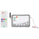 Controlador Deluxe Con Control Remoto 30 Mts Para Lampara Led 300W Vca  1