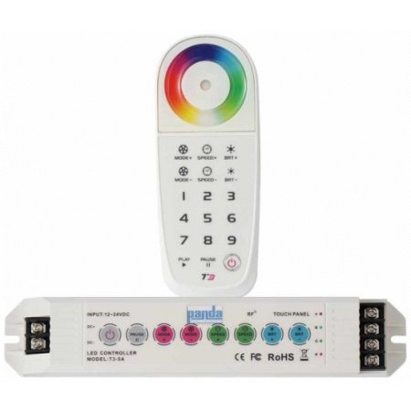 Controlador Con Control Remoto Para Lampara Led Vcd